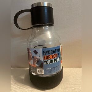 😍 3x $25 Clearance NWT Cesar Large Hydration Water Bottle for you and your Pet